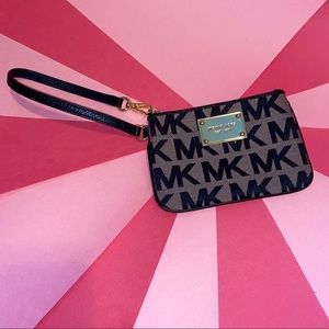 Michael Kors MK Logo Wristlet